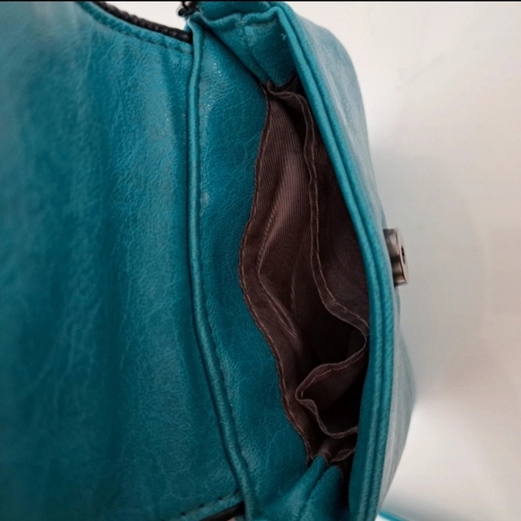 Bad Day Bag Moi Rebelle Green Blue Small Cross Body Bag - Picture 4 of 7